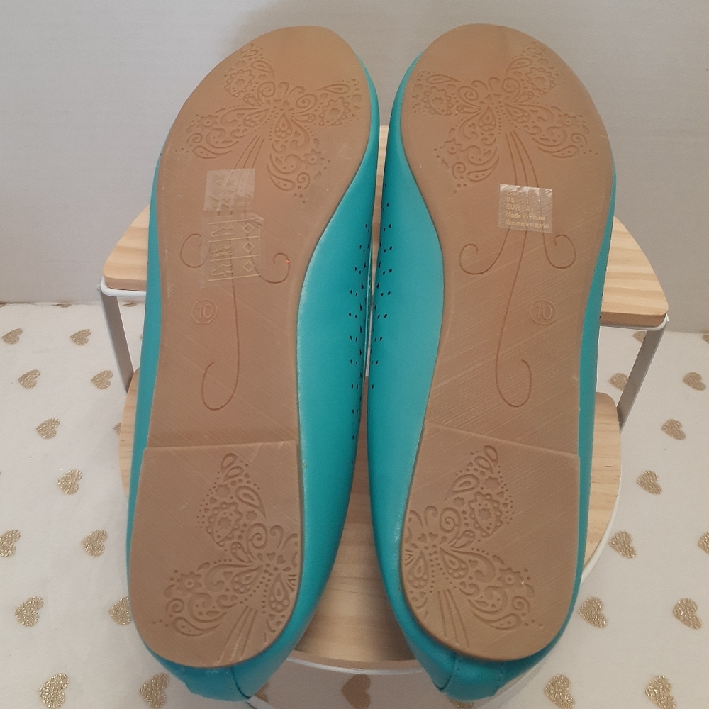 🔥3/$70 🎉S-HP🎉 *NWOT* JustFab "Dot" Women's Shoes - Picture 7 of 7